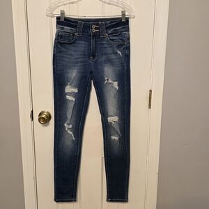 KanCan Distressed Skinny Jeans Size 25